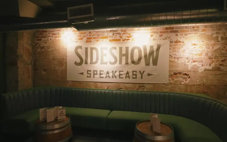 Inside the Sideshow Speakeasy